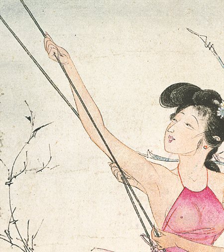 安西县-胡也佛的仕女画和最知名的金瓶梅秘戏图